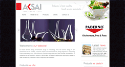 Desktop Screenshot of aksai.co